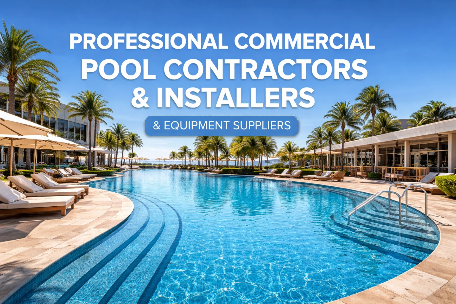 Professional Commercial Pool Contractors and Installers for Modern Pool Projects