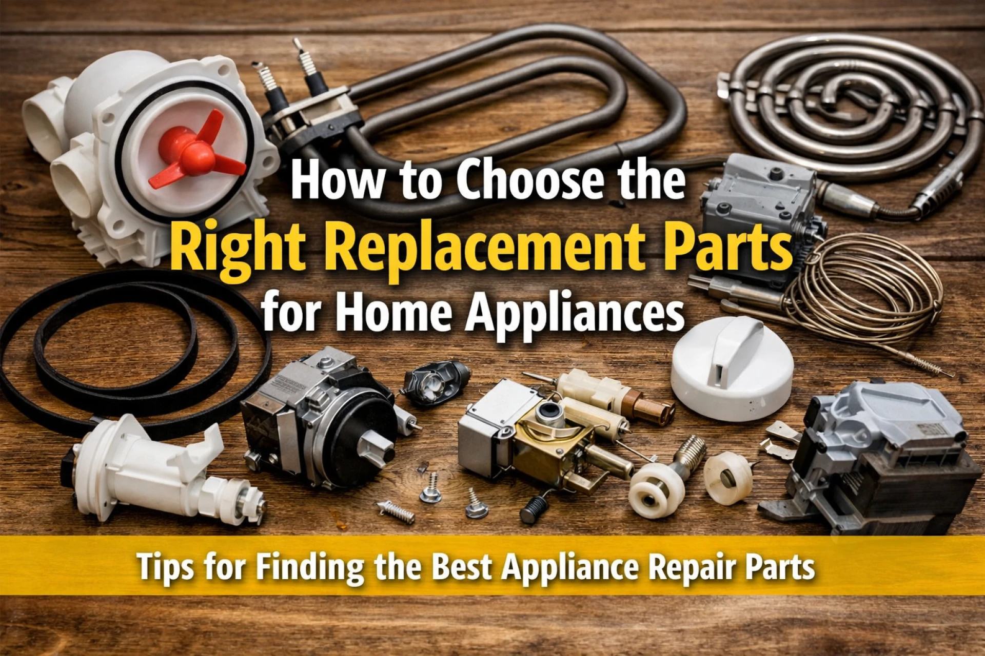 How to Choose the Right Replacement Parts for Home Appliances
