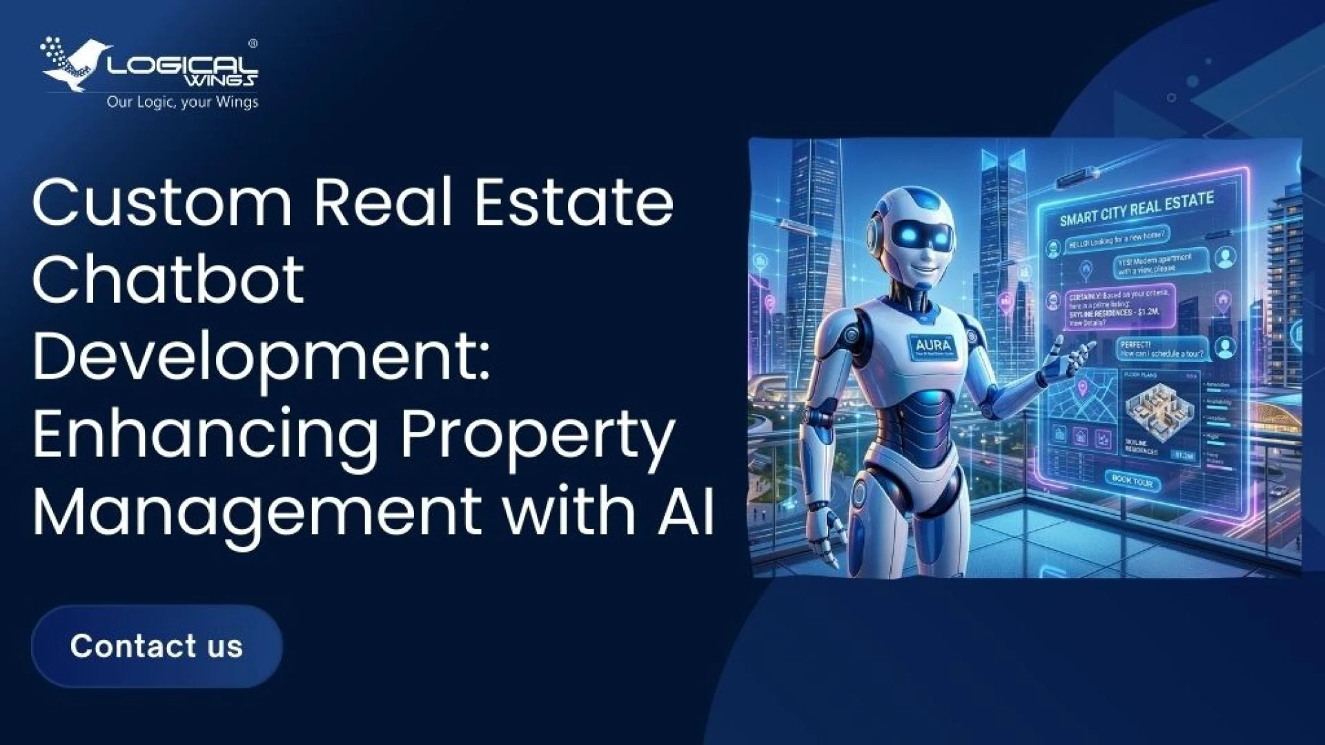 Custom Real Estate Chatbot Development: Enhancing Property Management with AI