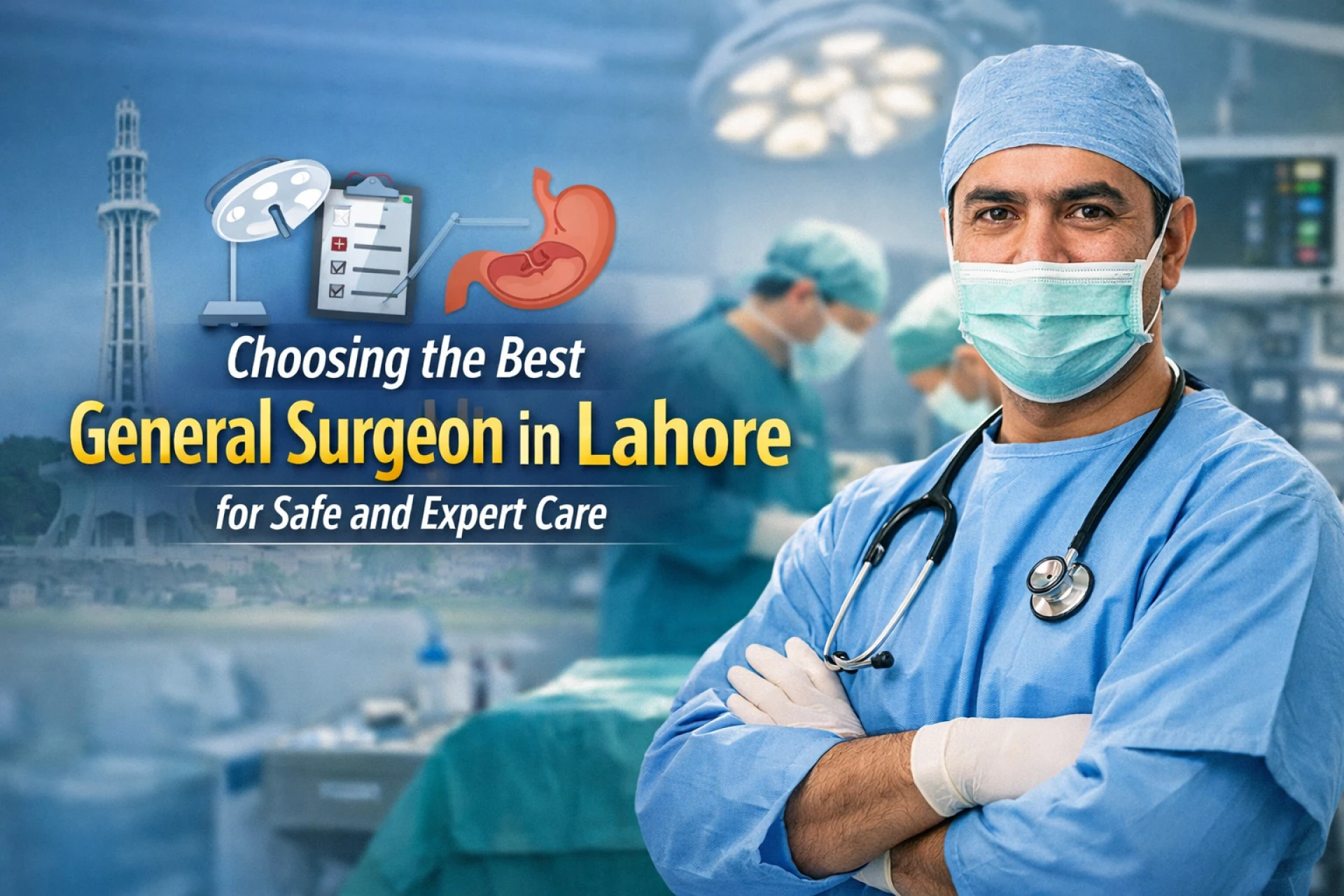 Choosing the Best General Surgeon in Lahore for Safe and Expert Care