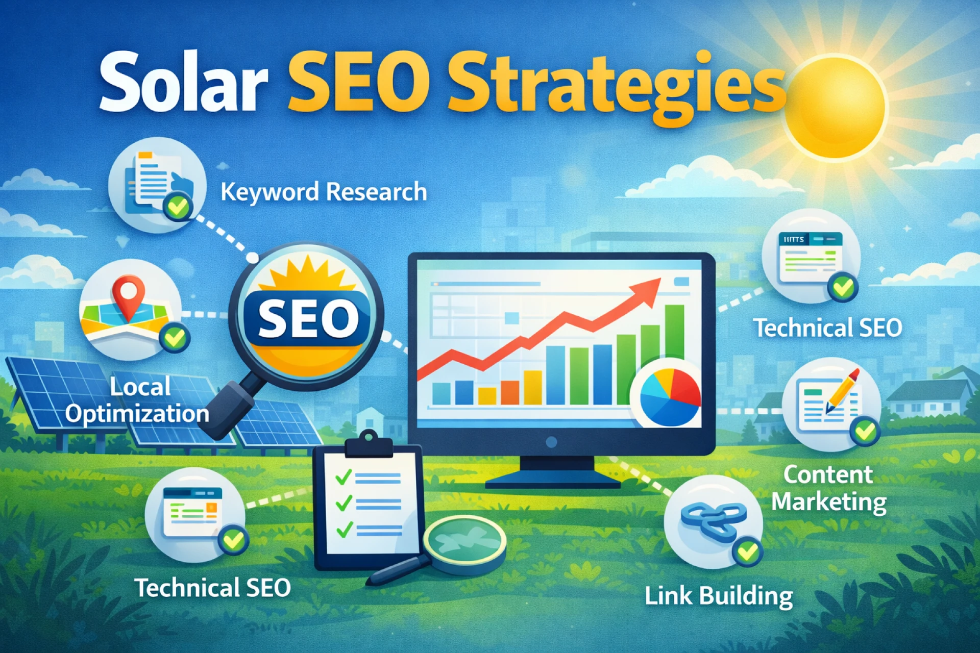 7 Solar SEO Strategies That Boost Local Traffic Fast