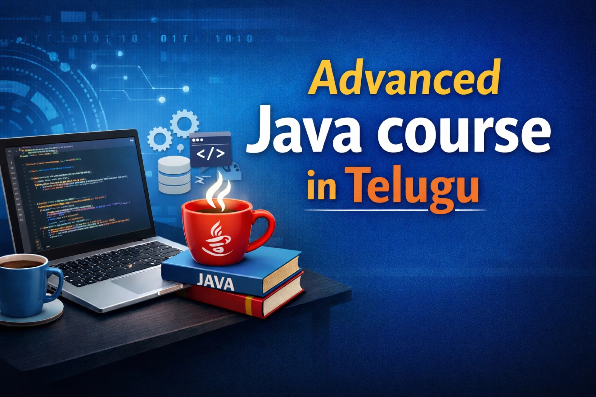 Advanced Java Course in Telugu – A Step-by-Step Guide for Beginners