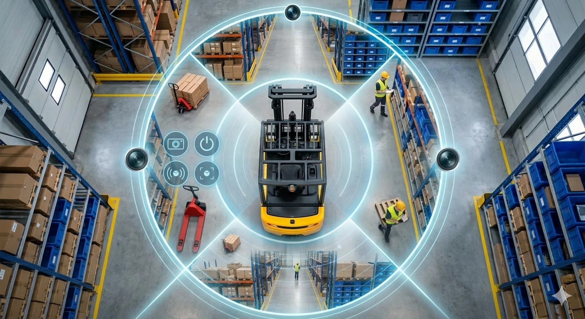 Forklift Safety Technology Guide: Choosing the Right 360 Degree Camera System