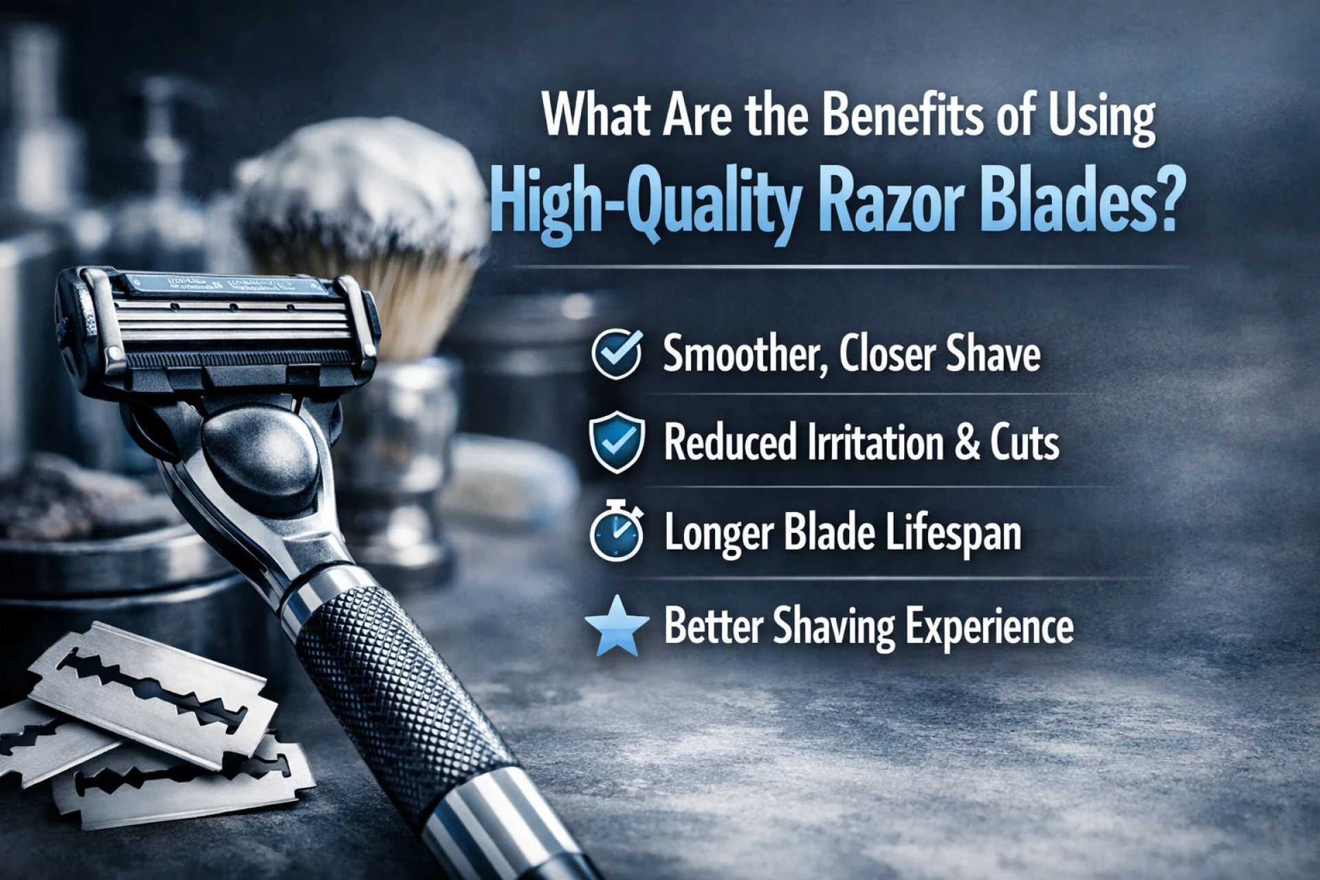 What Are the Benefits of Using High-Quality Razor Blades?
