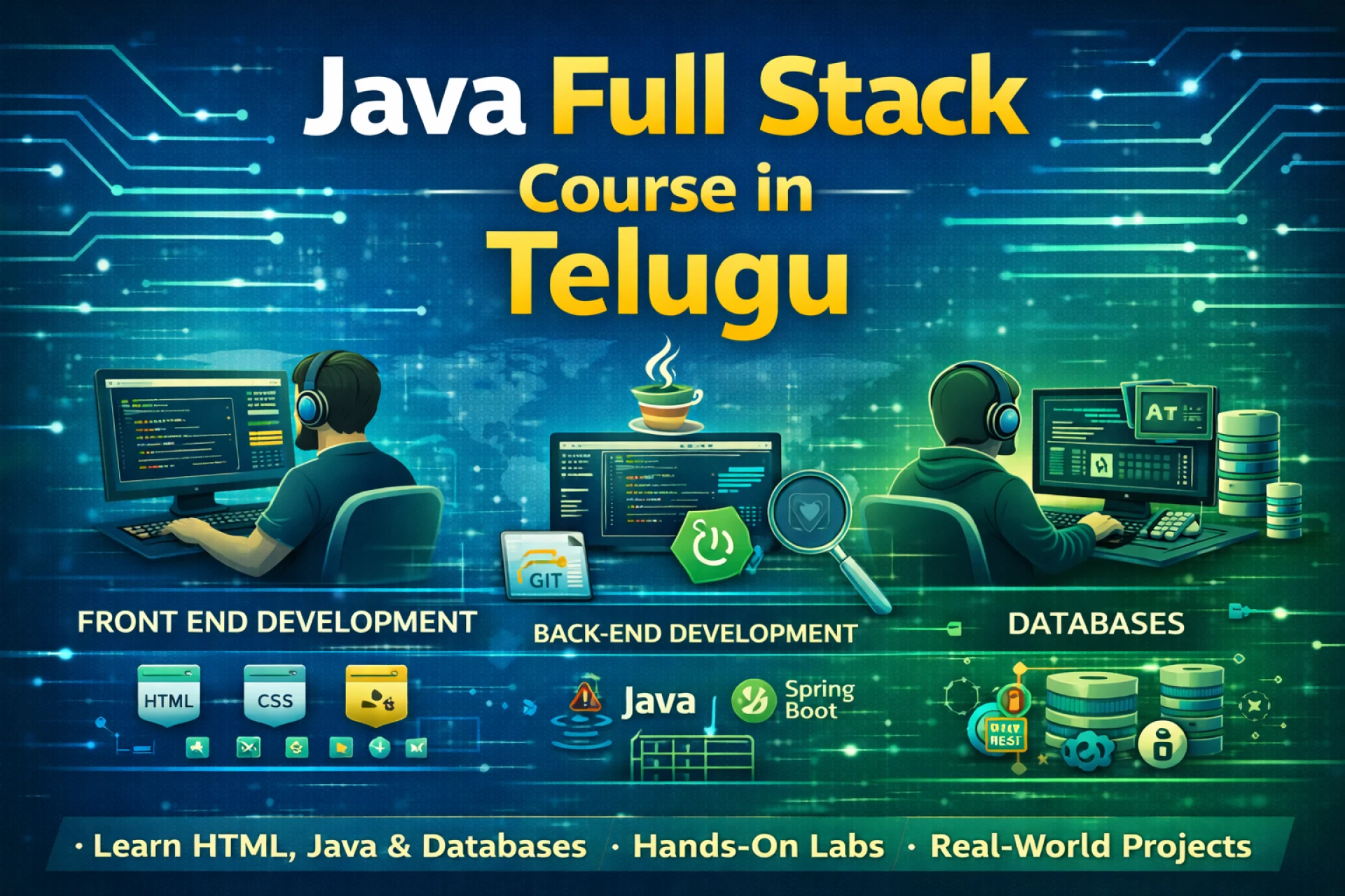 Postman API Testing Java Full Stack Course in Telugu