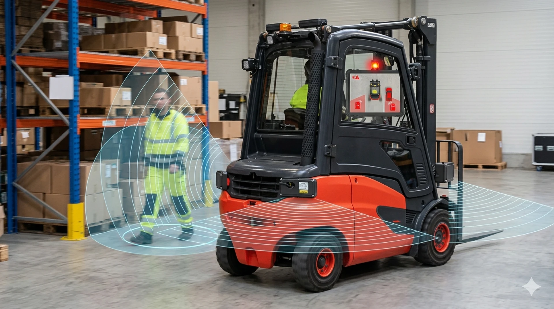 How Radar Object Detection Systems Help Reduce Forklift Collisions in Industrial Facilities