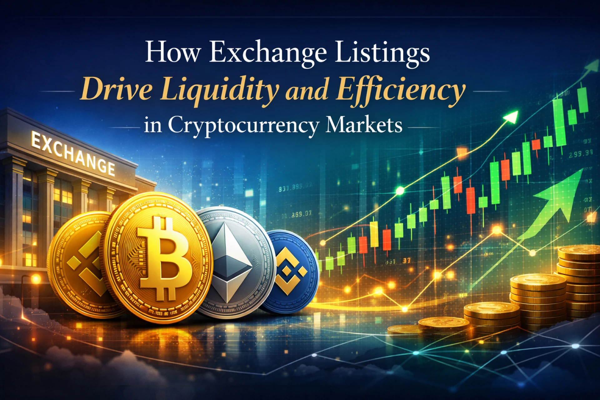 How Exchange Listings Drive Liquidity and Efficiency in Cryptocurrency Markets