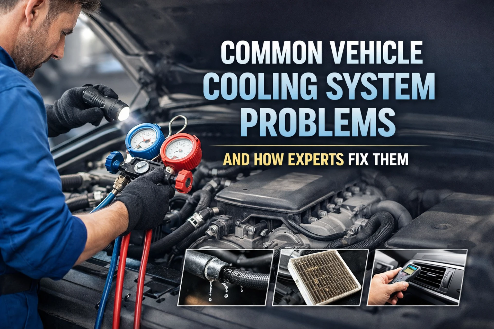 Common Vehicle Cooling System Problems and How Experts Fix Them