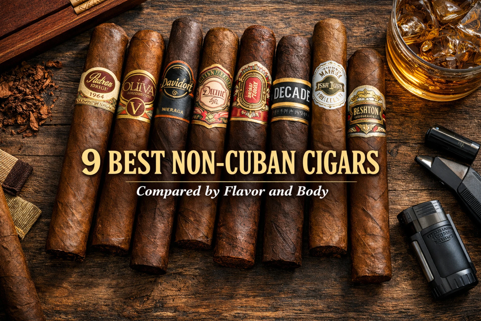 9 Best Non-Cuban Cigars Compared by Flavor and Body