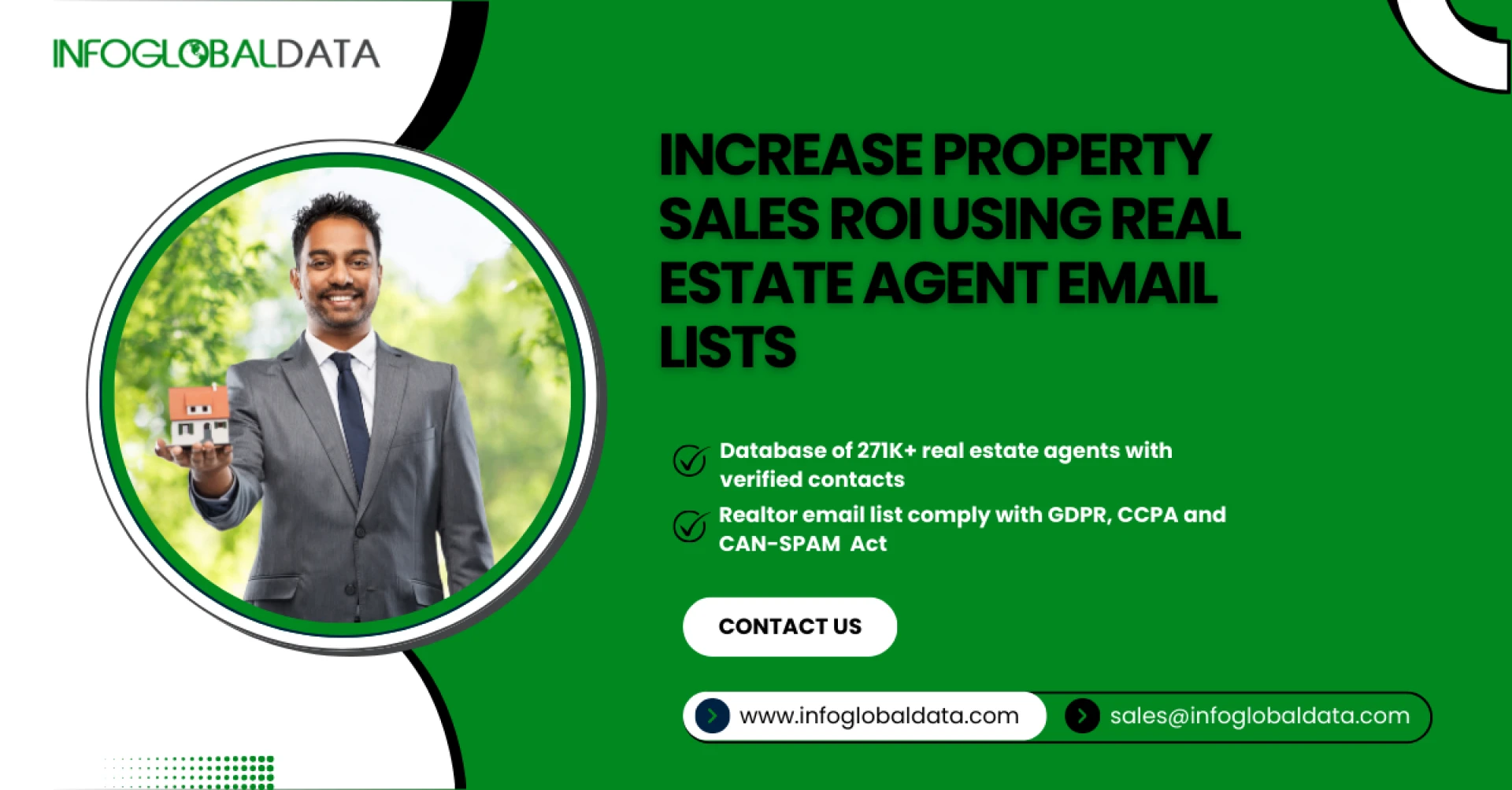 Drive Better Engagement in Property Marketing with a Real Estate Agent Email List from InfoGlobalData