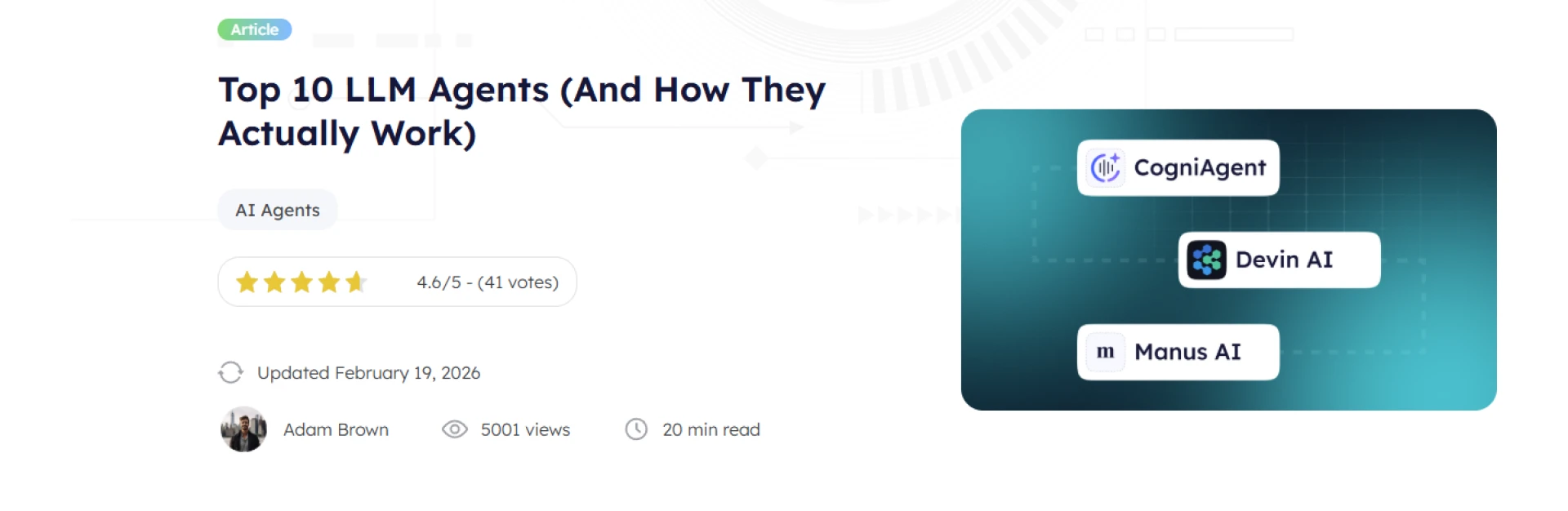 The Rise of Intelligent Assistants: How llm agents Are Transforming Industries
