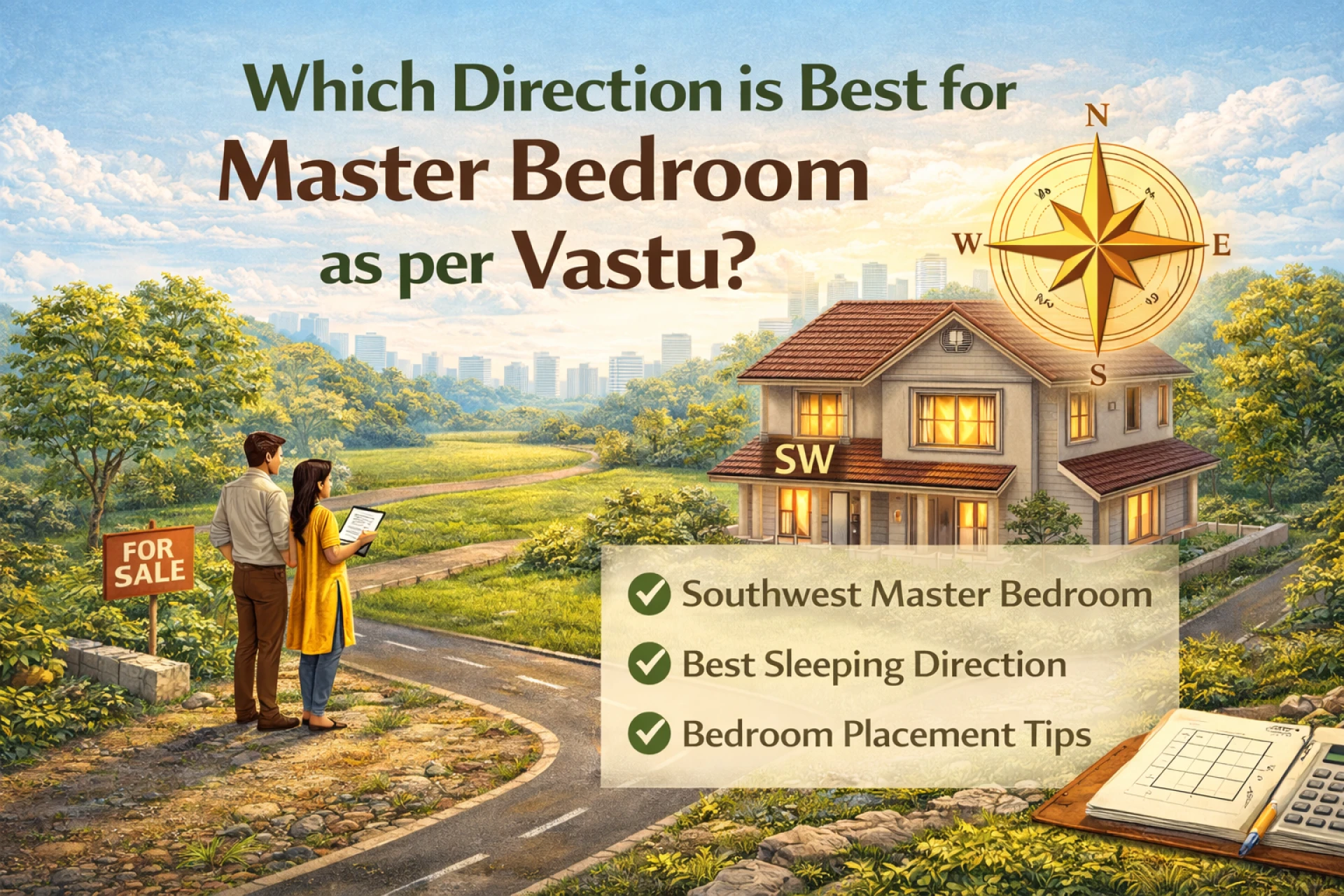 Which Direction Is Best for Master Bedroom as per Vastu?