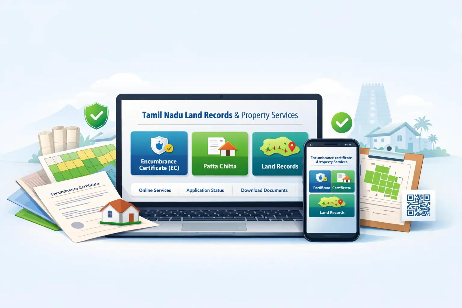 TNREGINET – EC Online: Complete Guide to Encumbrance Certificate in Tamil Nadu