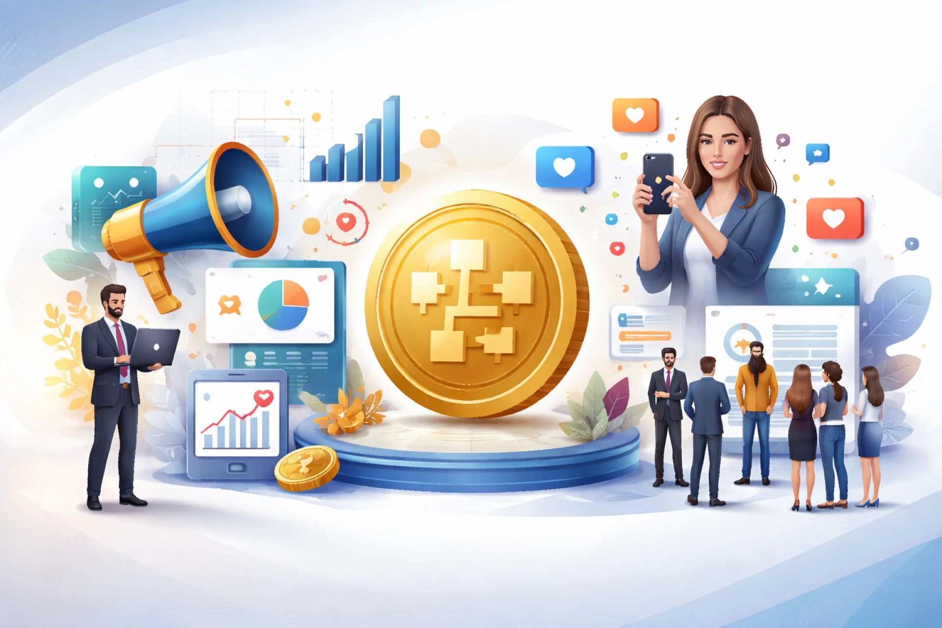 The Role of PR, Influencers, and Community Building in Token Presale Marketing