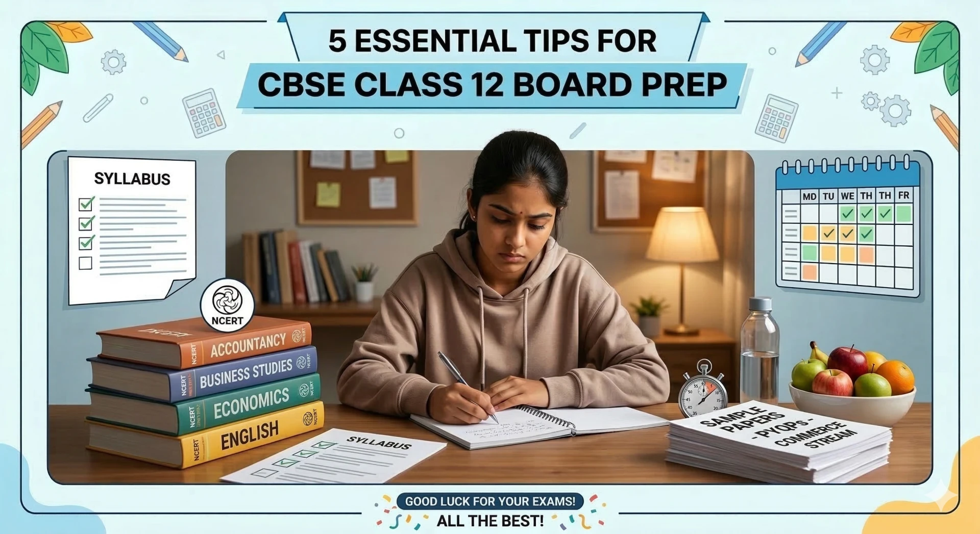 5 Proven Strategies for CBSE 12th Board Preparation