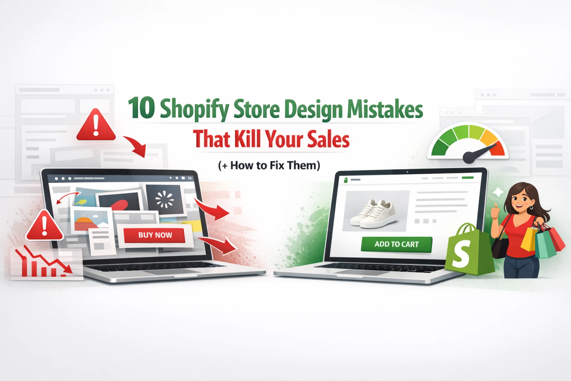 10 Shopify Store Design Mistakes That Kill Your Sales