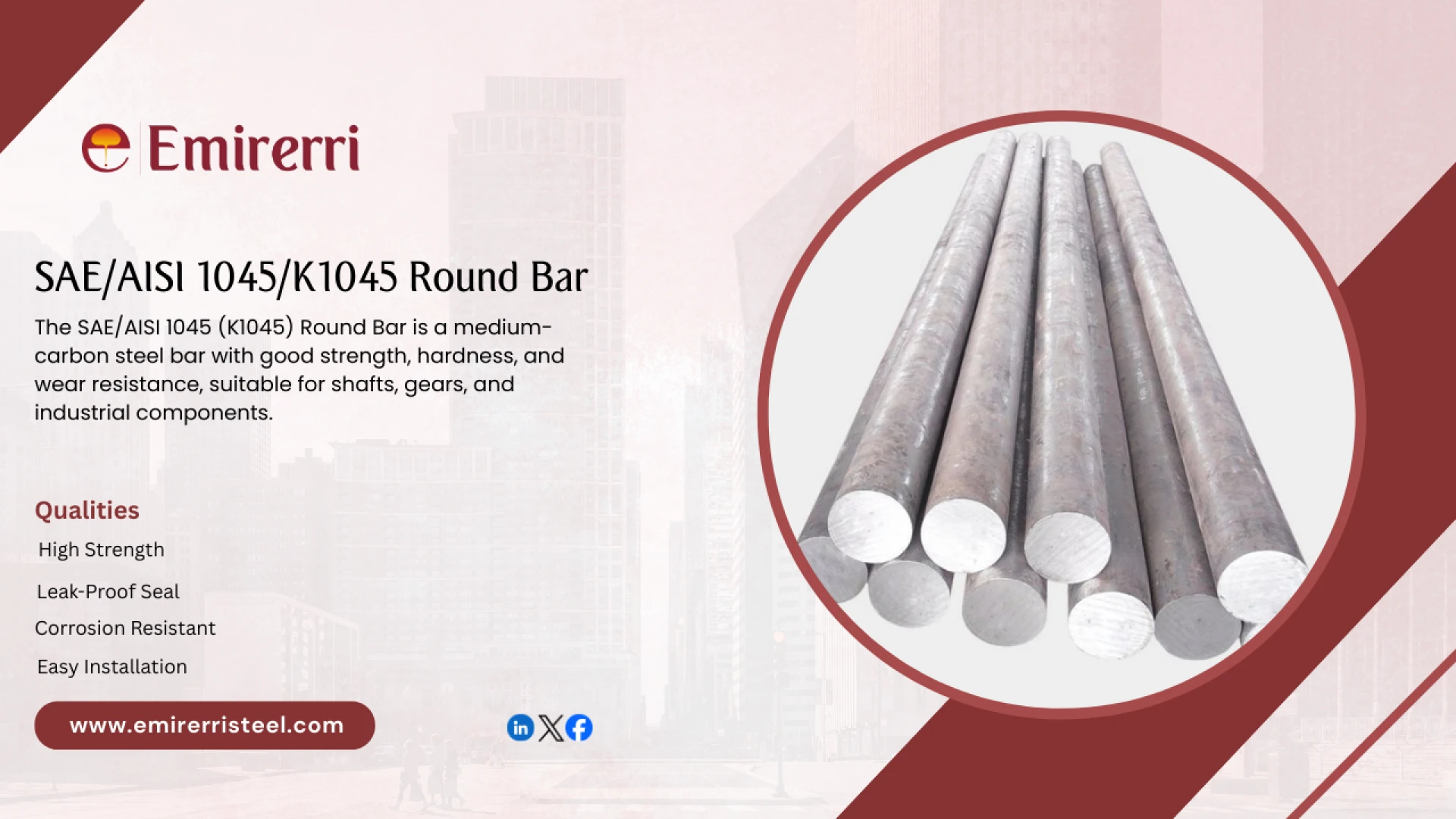 A Complete Guide to K1045 Round Bar: Properties, Uses & Industrial Advantages