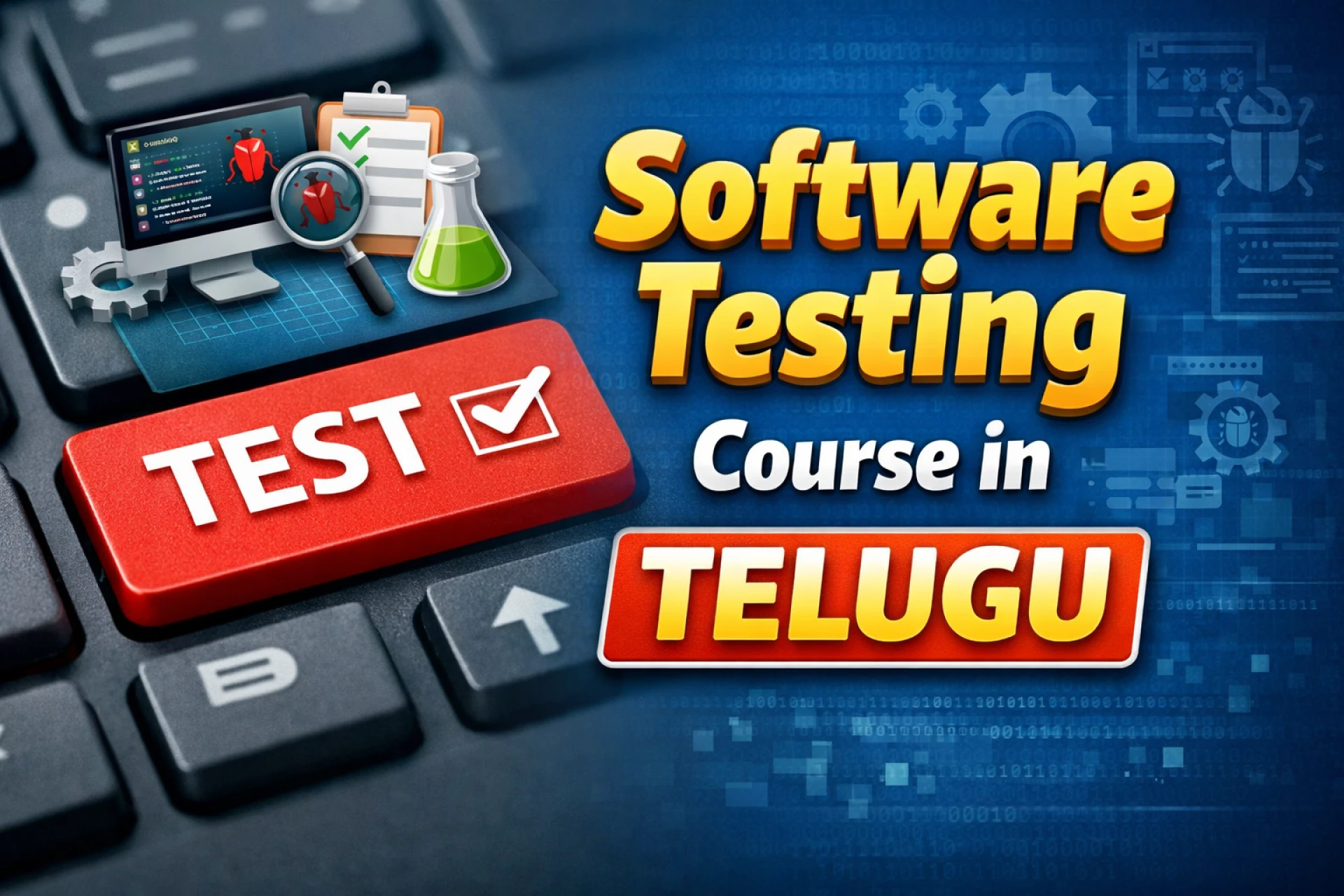 Software Testing Course in Telugu – A Simple Career Guide for IT Aspirants