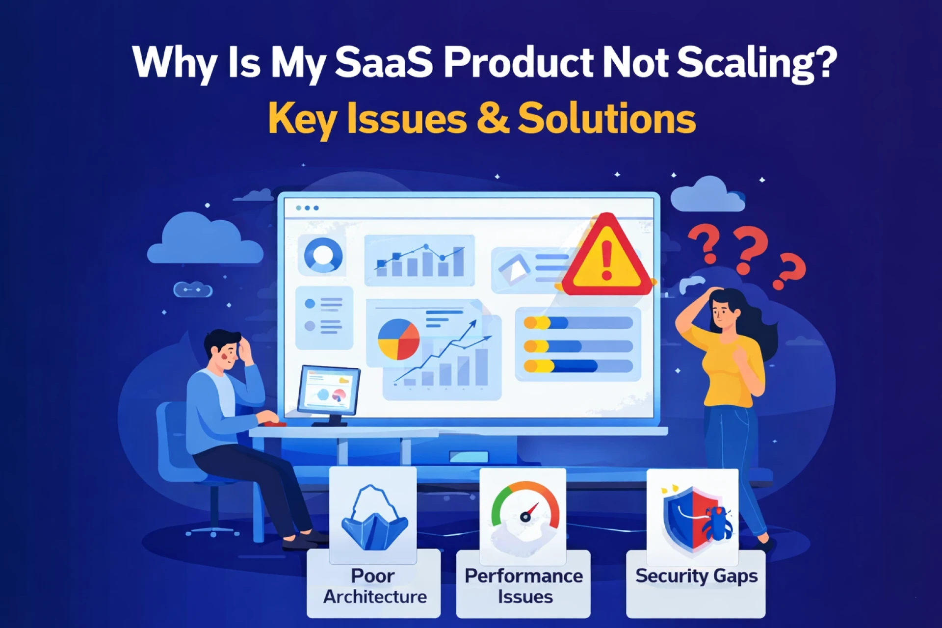 Why Is My SaaS Product Not Scaling? Key Issues & Solutions