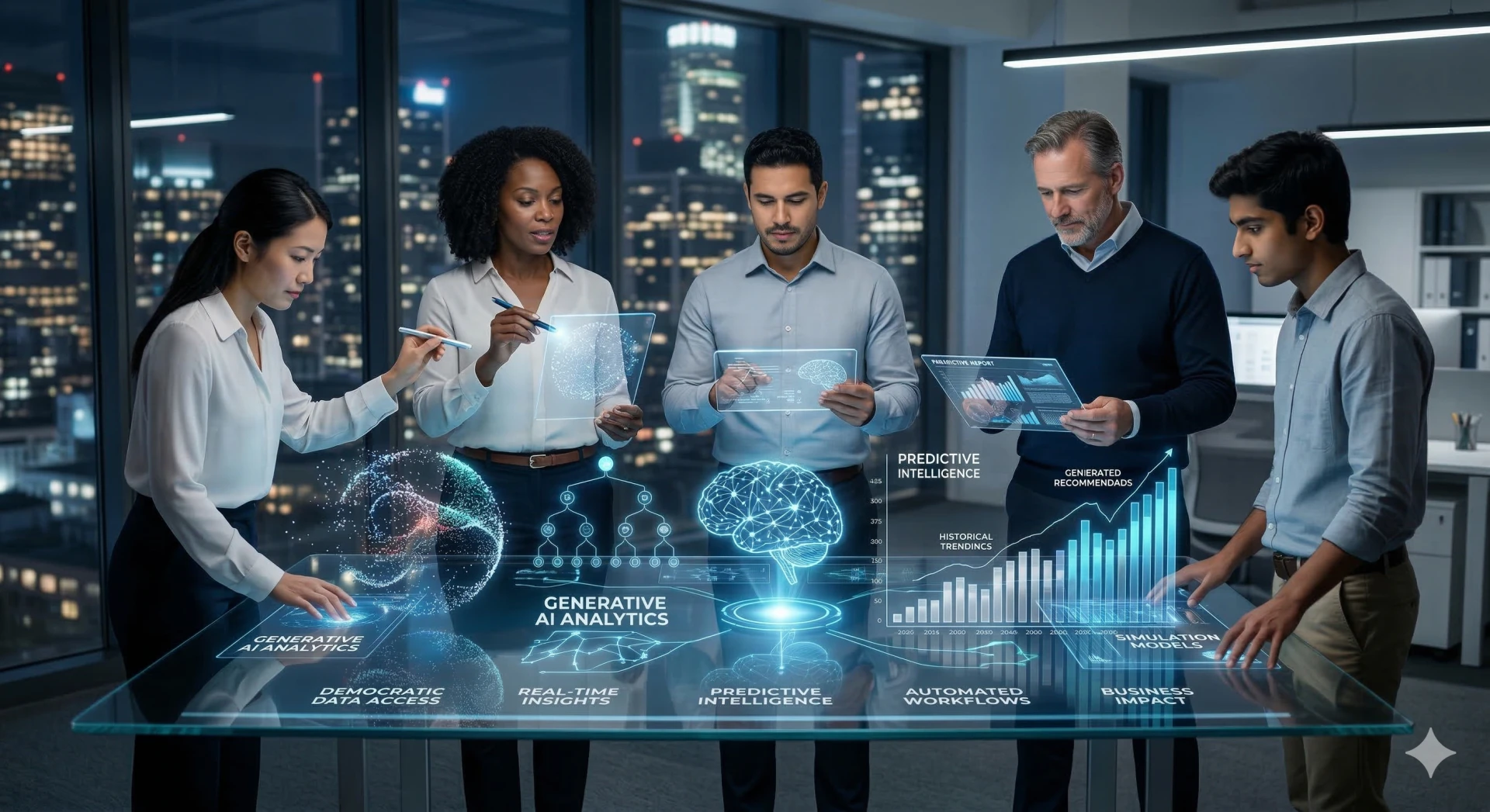 The Future of Data Analytics in the Age of Generative AI