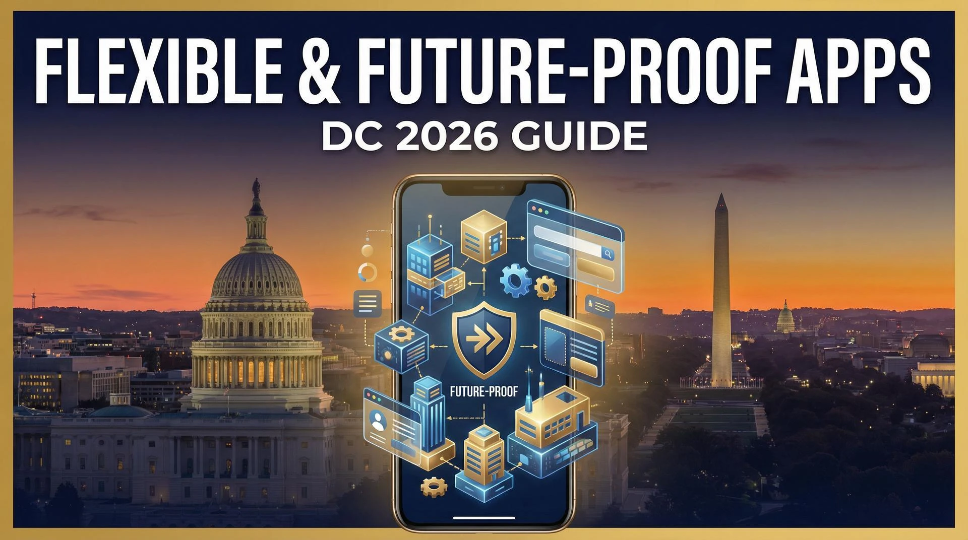 Building Flexible and Future-Proof Apps: Mobile App Development Company in Washington DC Guide for 2026