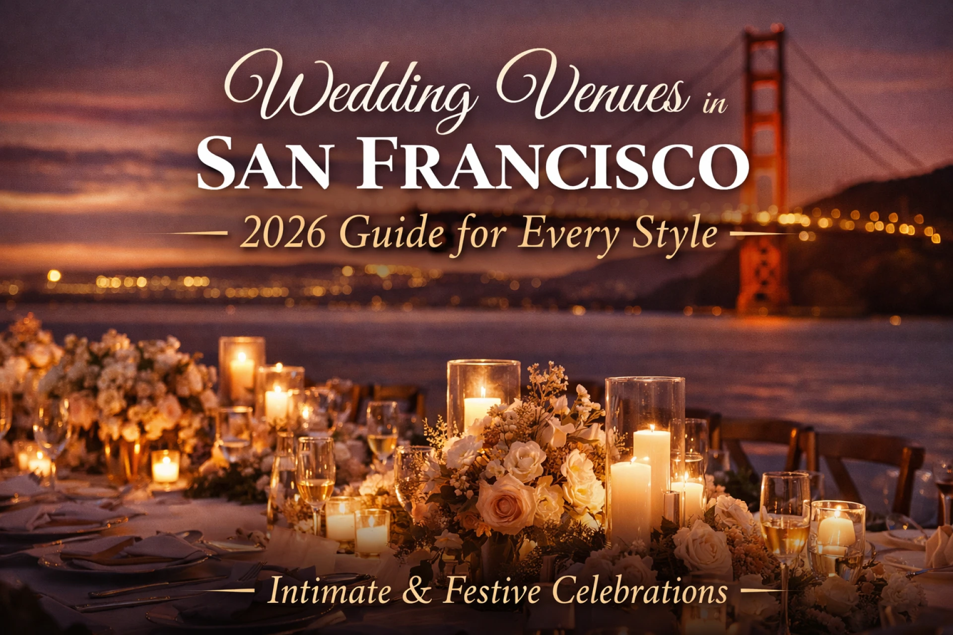 Wedding Venues in San Francisco: 2026 Guide for Every Style | Naked Kitchensf