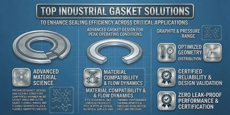 Top Industrial Gasket Solutions to Enhance Sealing Efficiency Across Critical Applications