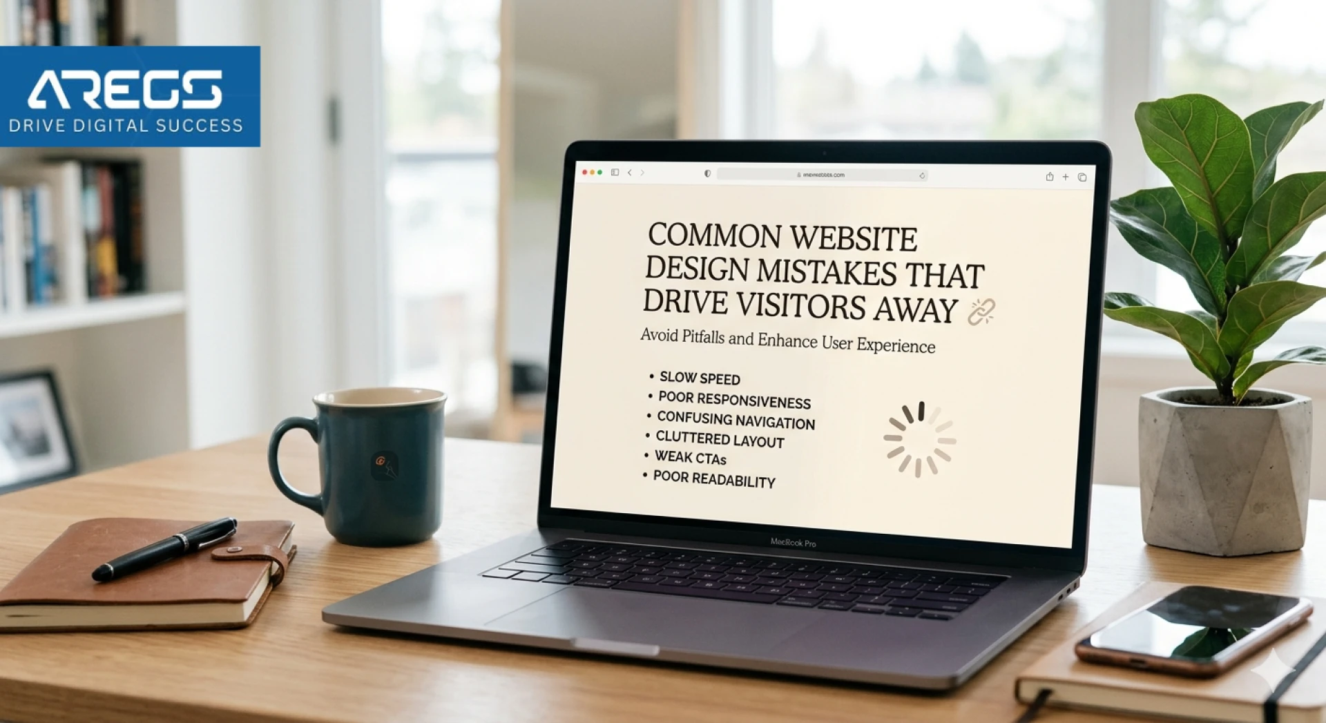 Website Design Mistakes That Cost You Visitors and Conversions