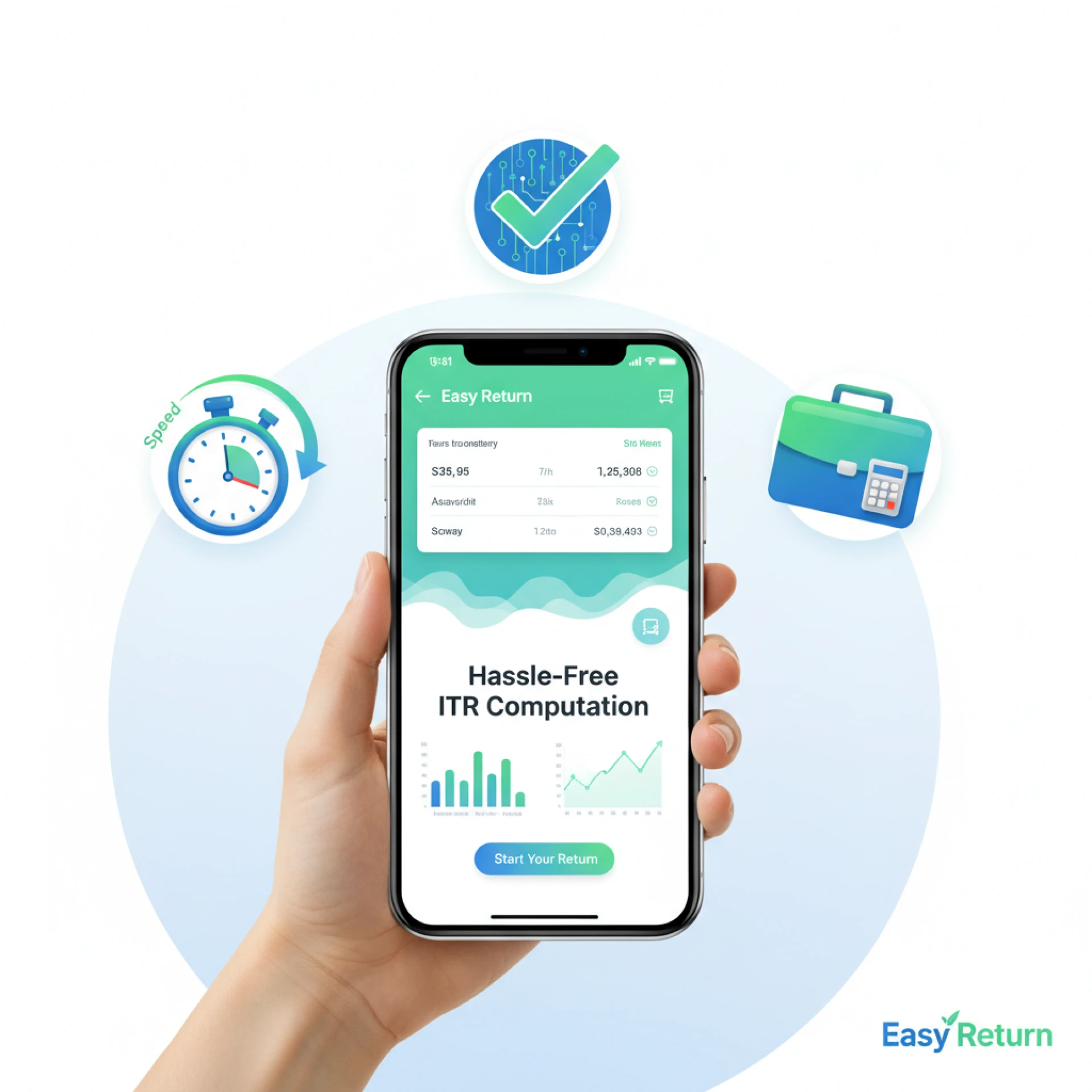 Top Features of Easy Return for Hassle-Free ITR Computation
