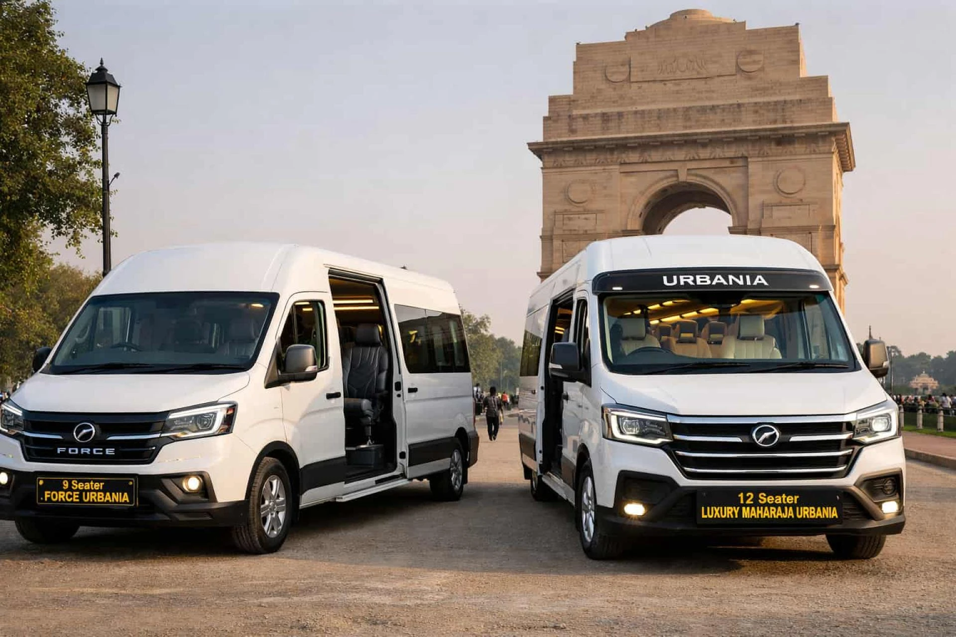 Force Urbania Hire in Delhi - Practical Travel for Small Groups