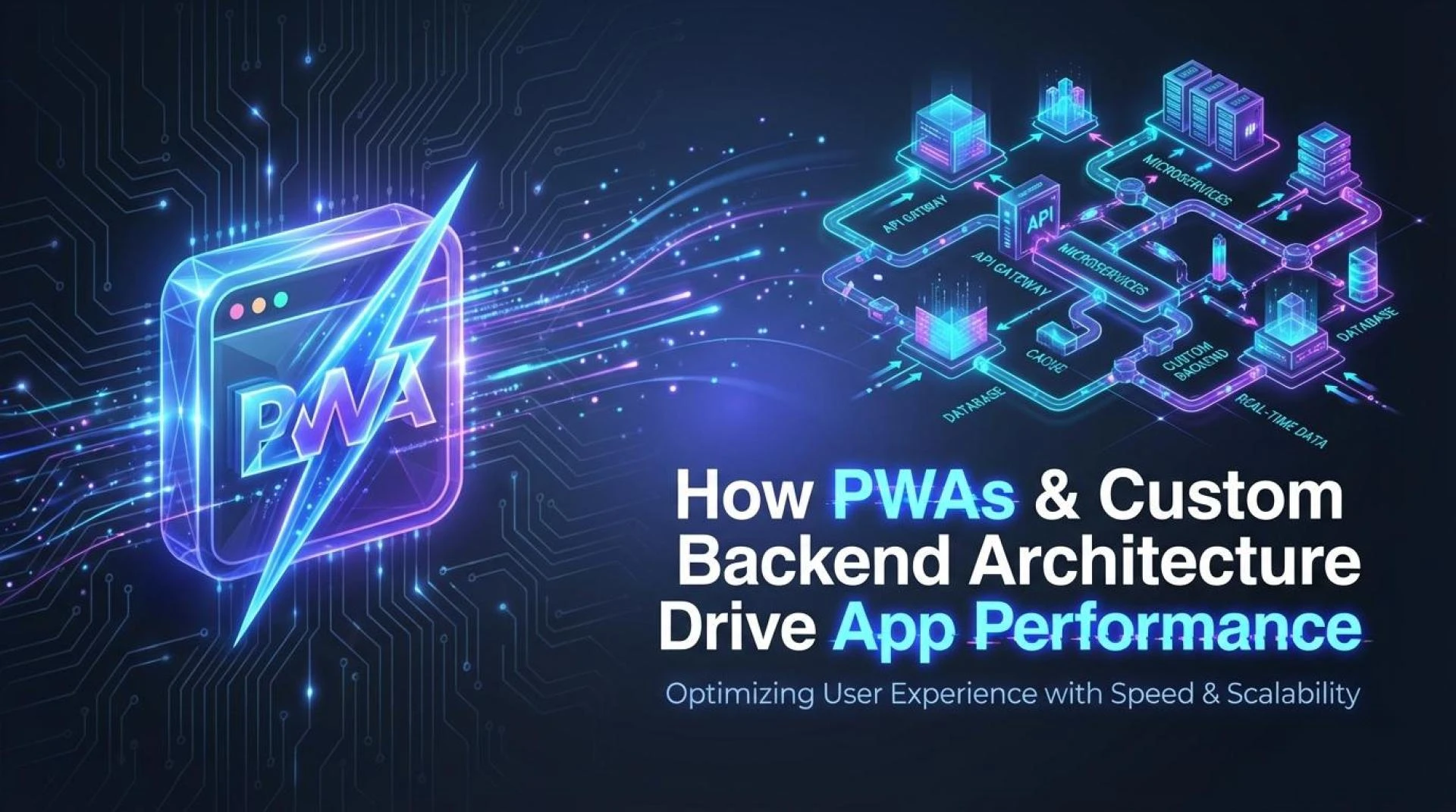 How PWAs and Custom Backend Architecture Drive App Performance 