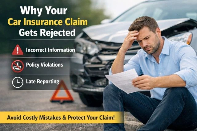 Why Your Car Insurance Claim Gets Rejected