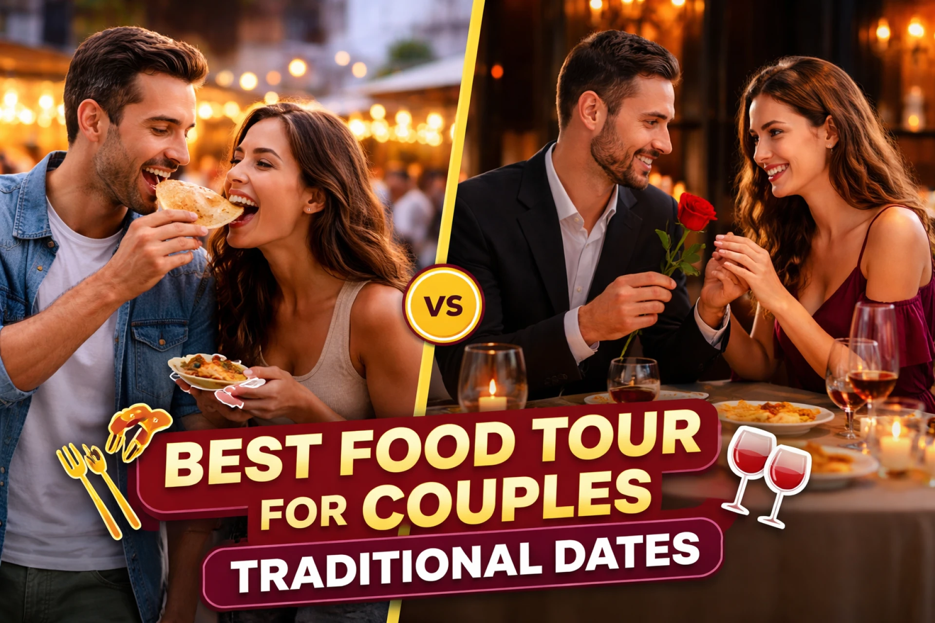 Top Reasons Couples Love Food Tours More Than Traditional Dates