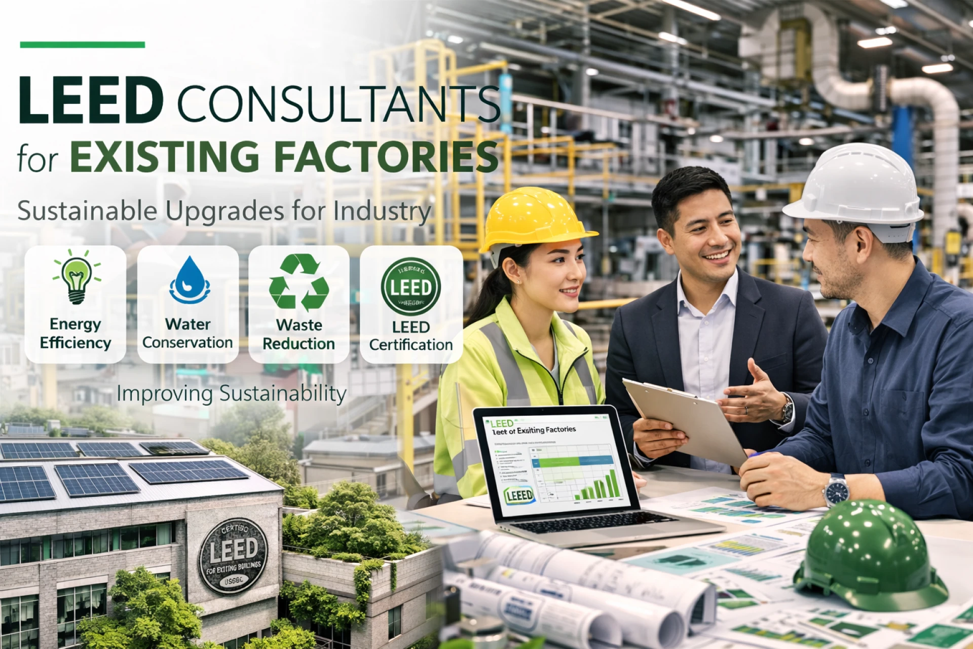 LEED Consultants for Existing Factories