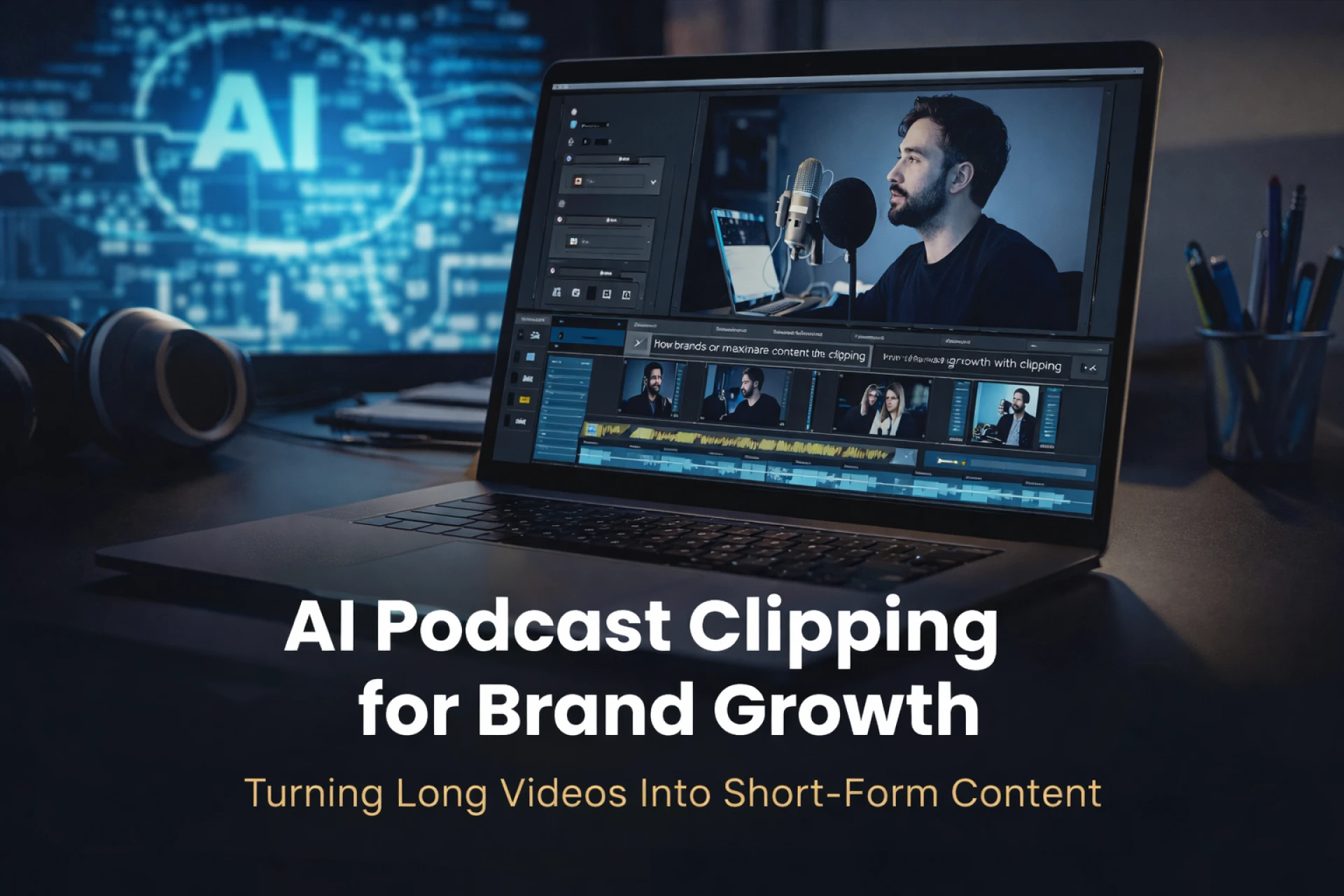 How AI Podcast Clipping Helps Brands Turn Long Videos Into Consistent Growth