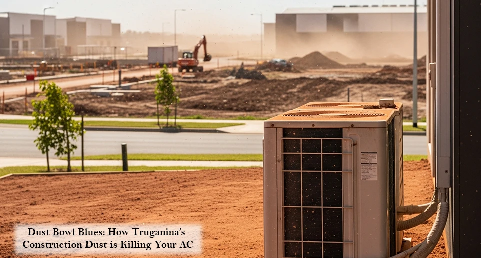 Dust Bowl Blues: How Truganina’s Construction Dust is Killing Your AC