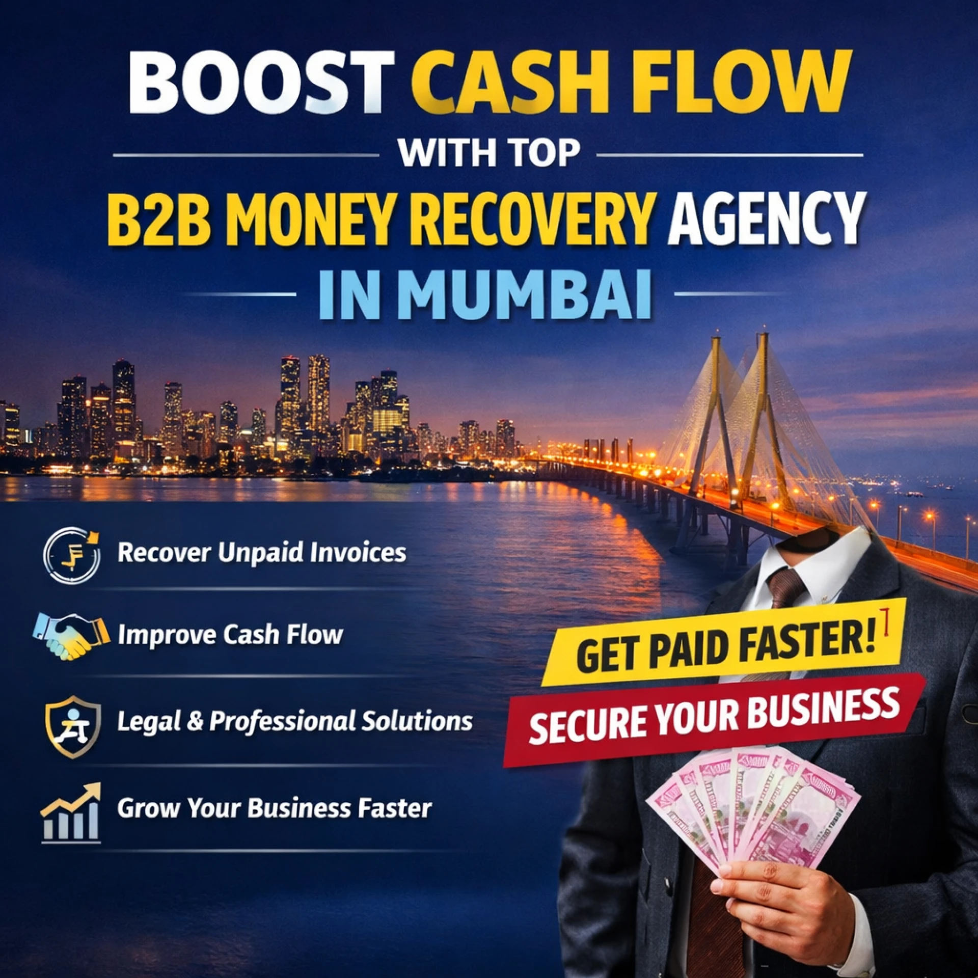 Boost Cash Flow with Top B2B Money Recovery Agency in Mumbai