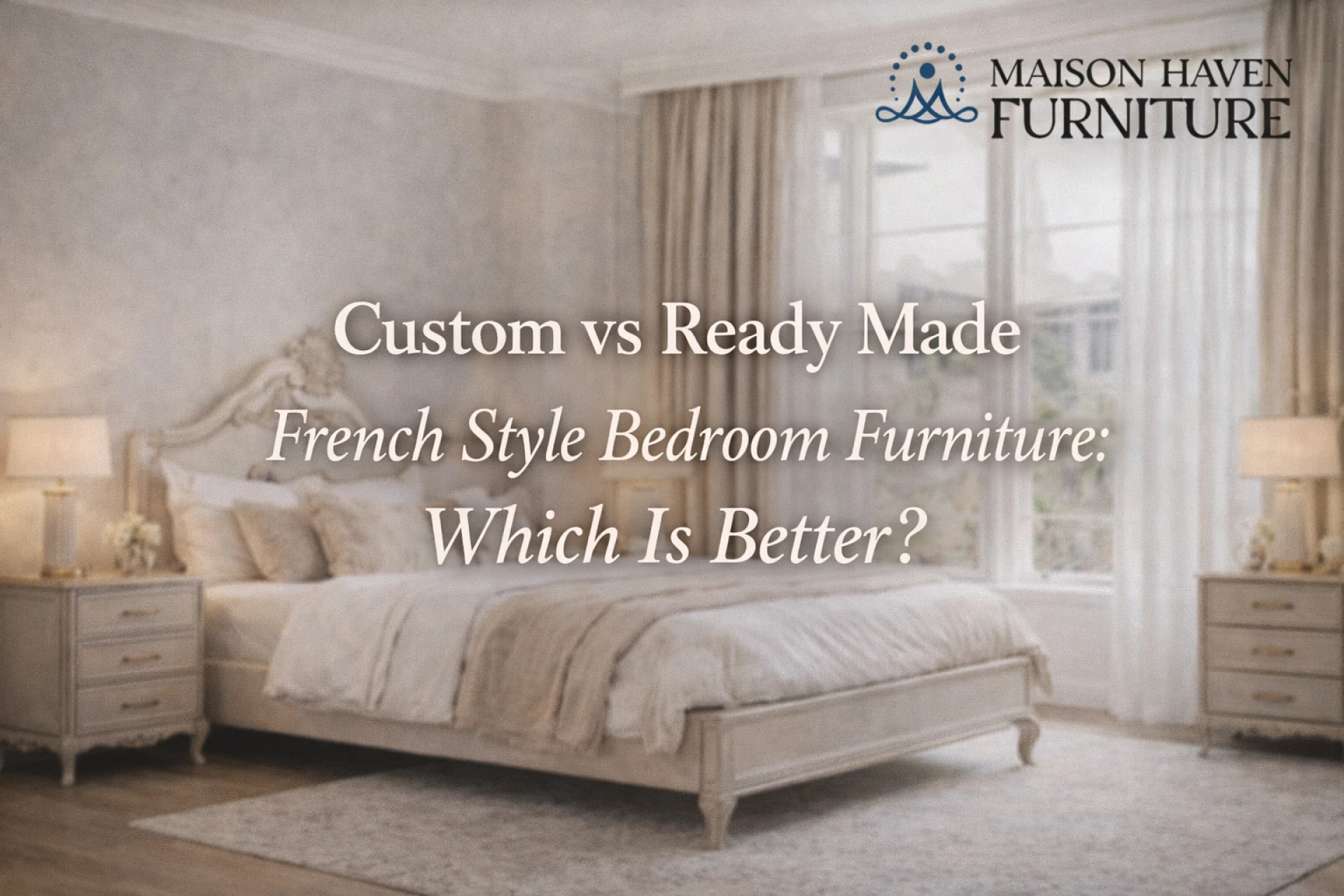 Custom vs Ready Made French Style Bedroom Furniture: Which Is Better?
