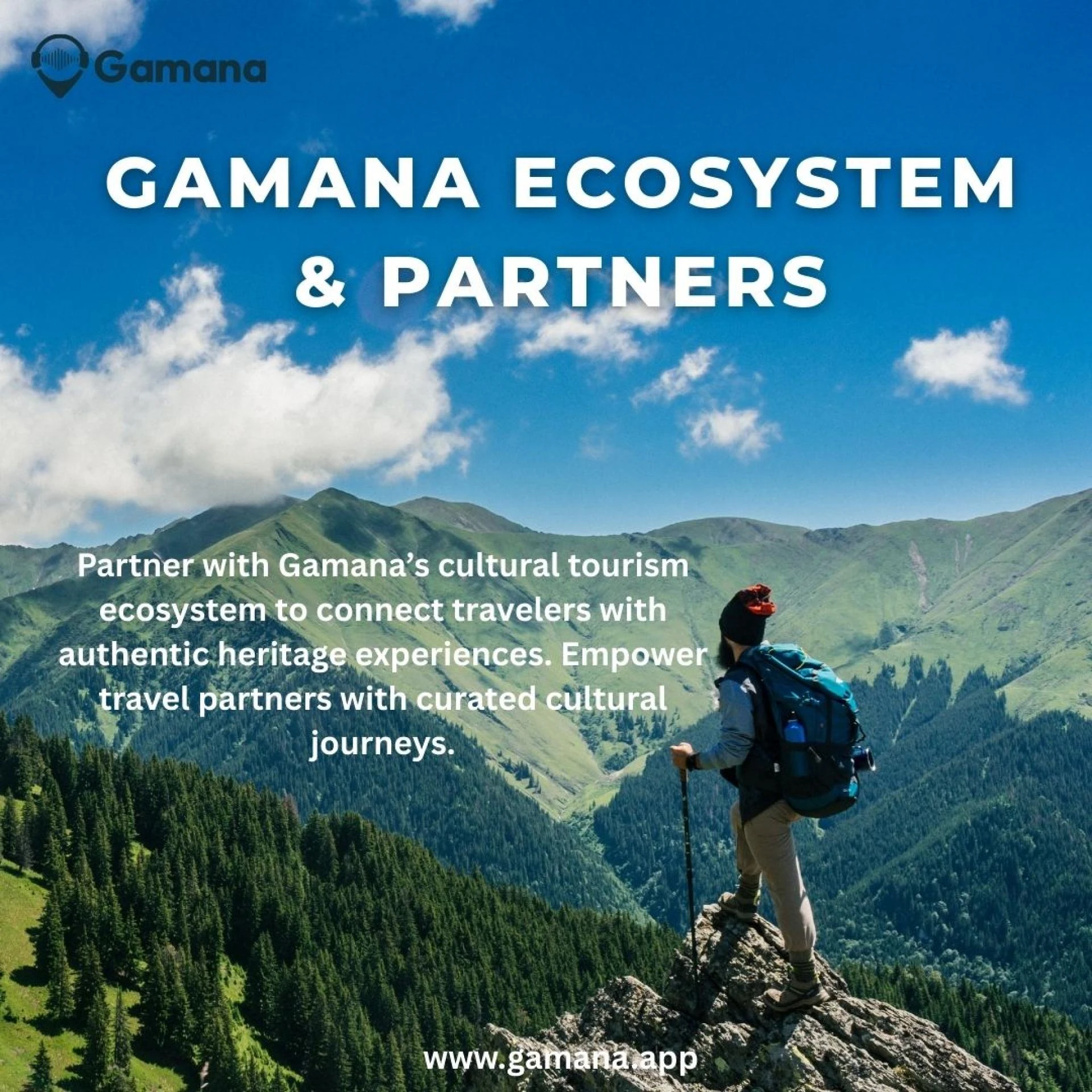 Ecosystem Partners Gamana Travel Audio Platform