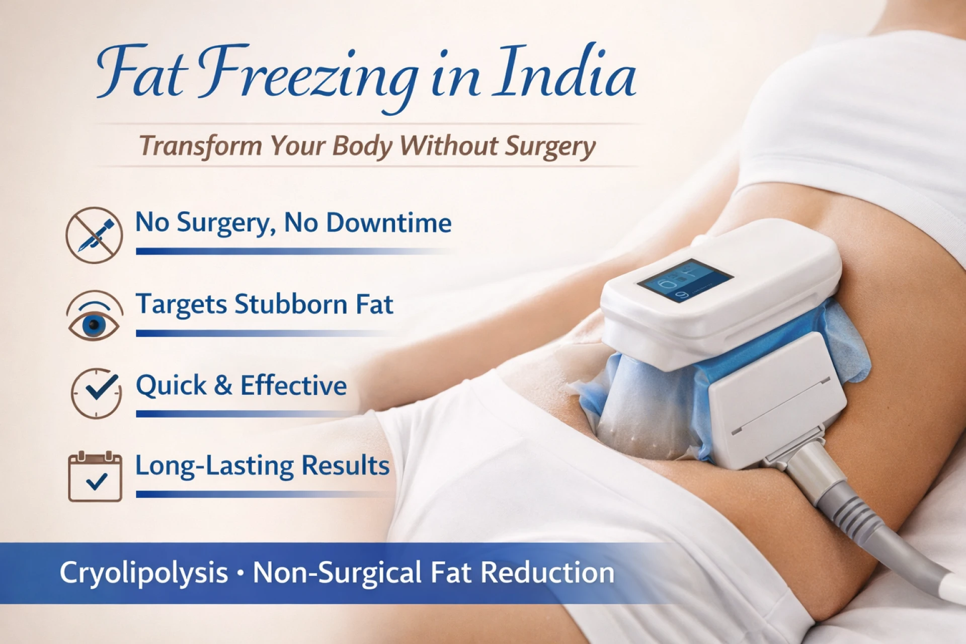 Fat Freezing in India: Transform Your Body Without Surgery