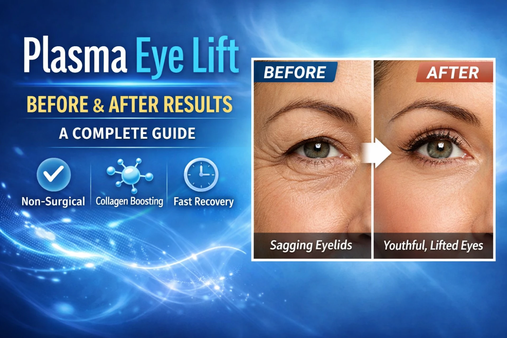 Plasma Eye Lift Before and After Results: A Complete Guide