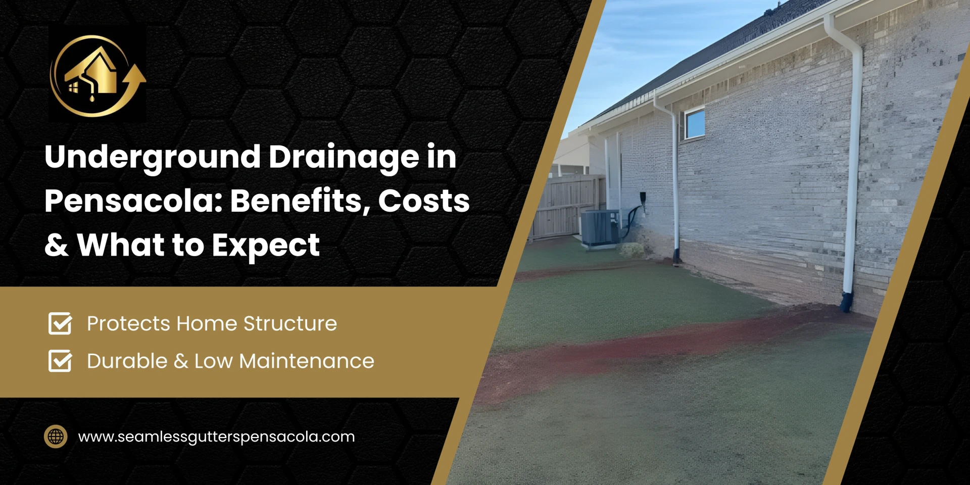 Underground Drainage in Pensacola: Benefits, Costs & What to Expect