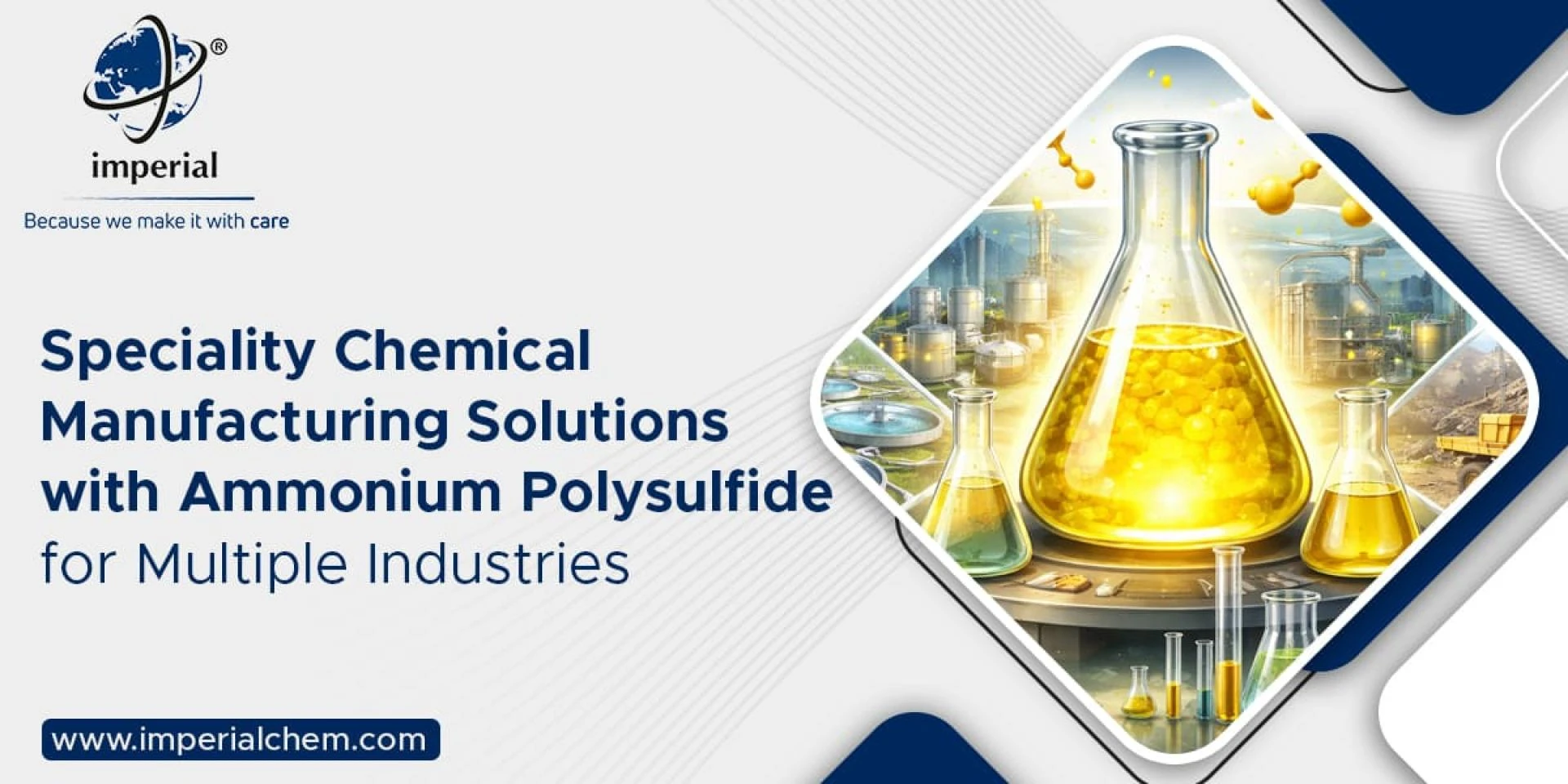 Speciality Chemical Manufacturing Solutions with Ammonium Polysulfide for Multiple Industries