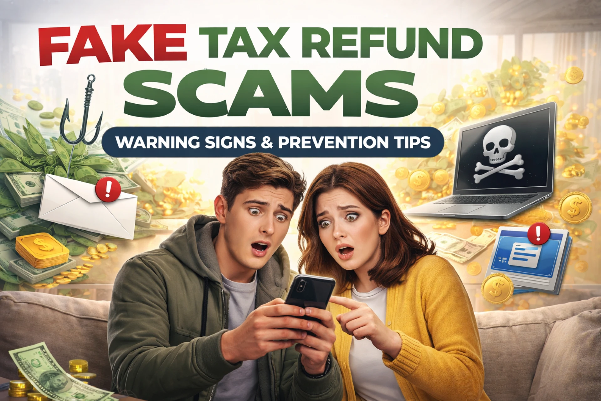 Fake Tax Refund Scams: Warning Signs and Prevention Tips