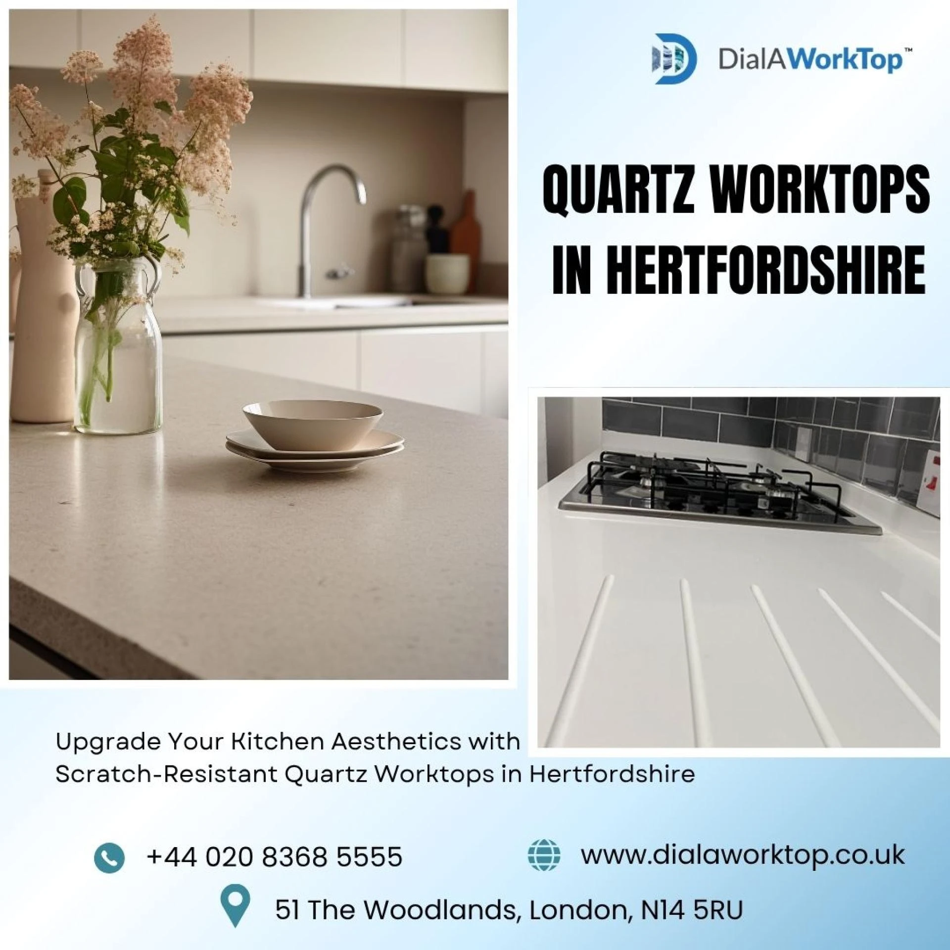 Are Quartz Worktops Good for UK Kitchens Like Hertfordshire Homes?