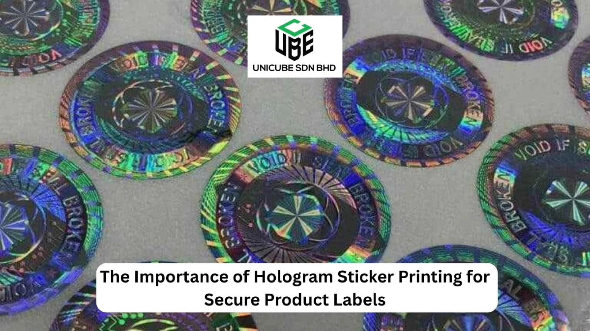 Hologram Printing for Product Authentication in Malaysia
