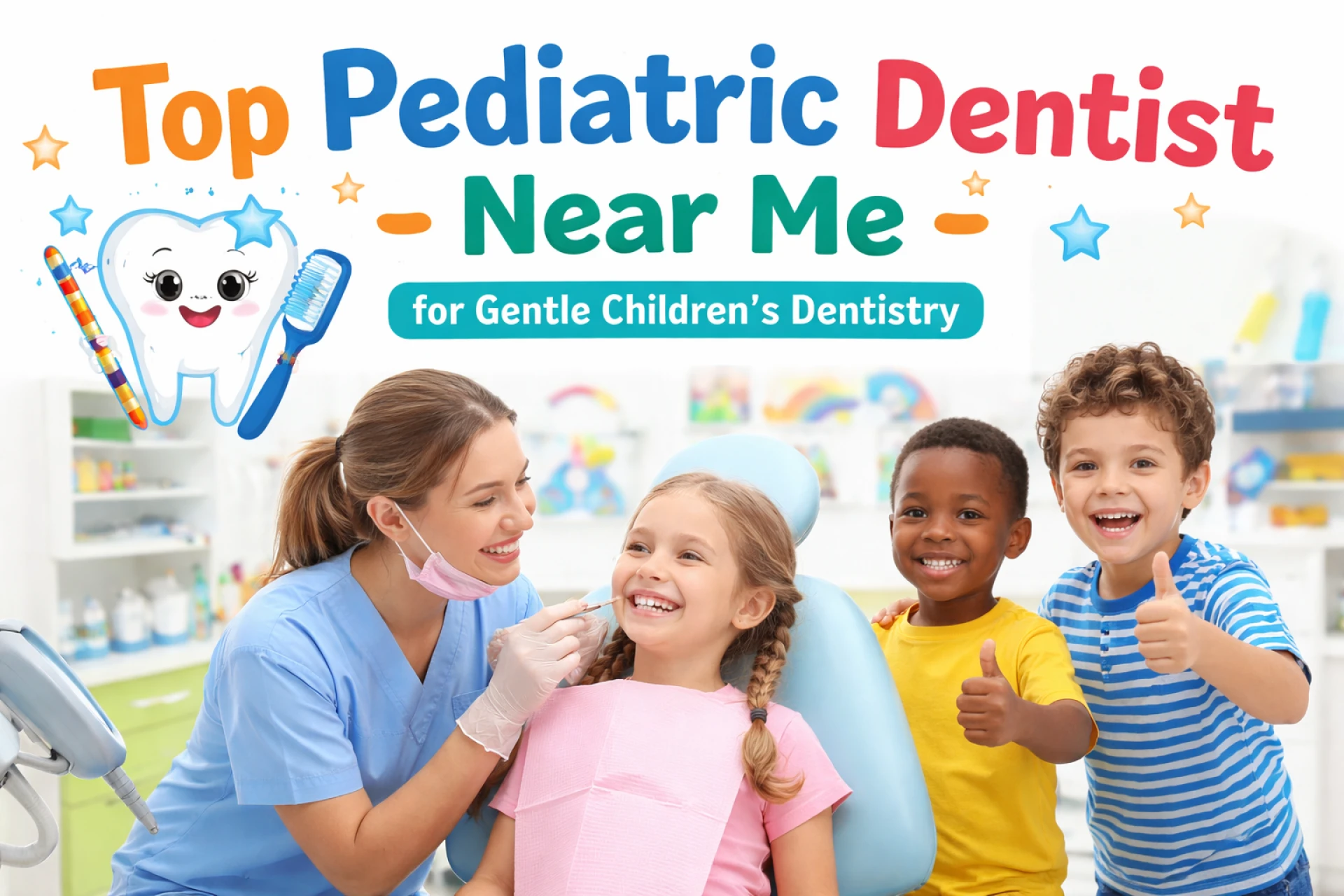 Top Pediatric Dentist Near Me for Gentle Children’s Dentistry