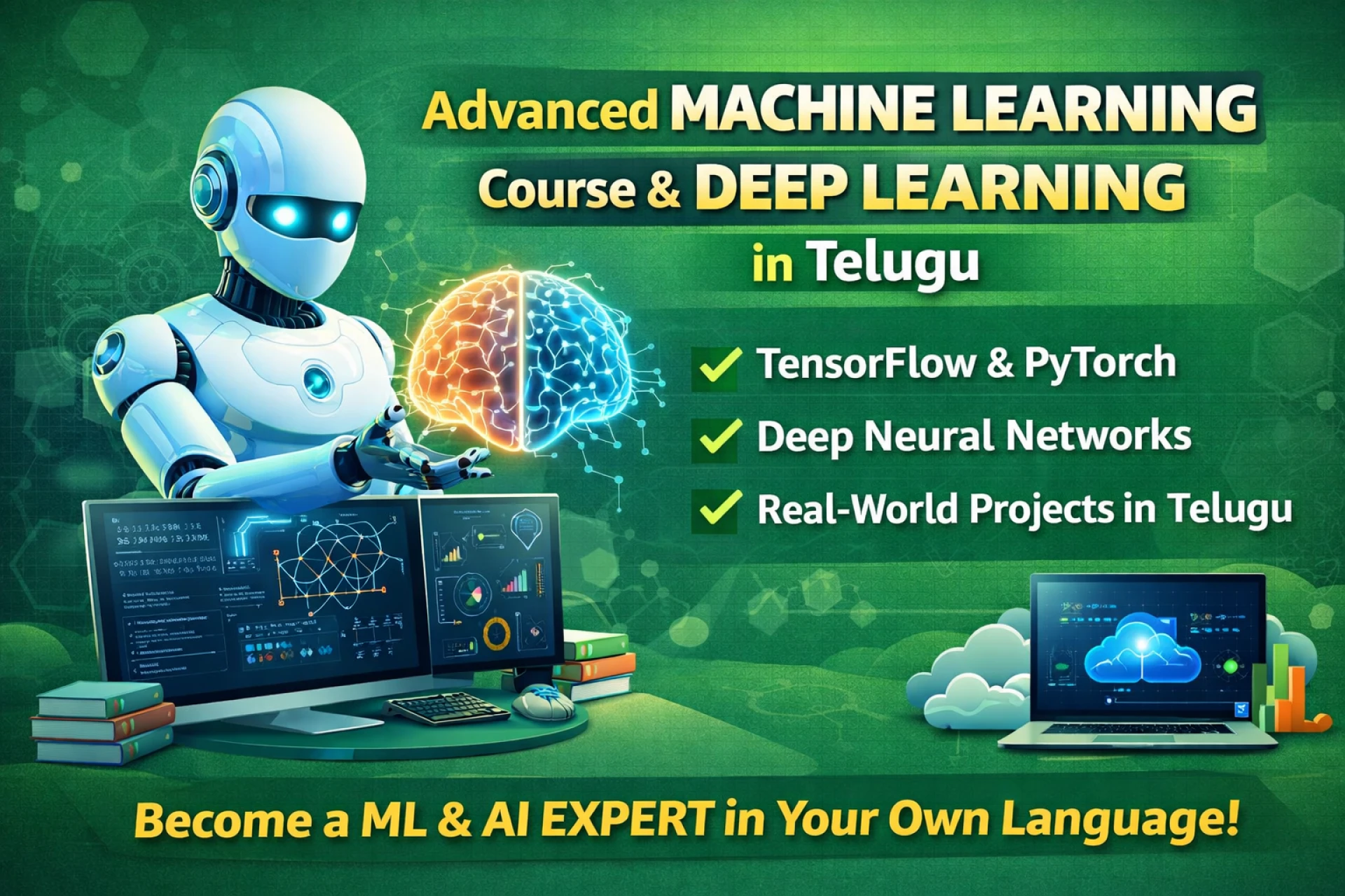 Real-Time Industry ML Case Studies Adv ML & DL Course in Telugu