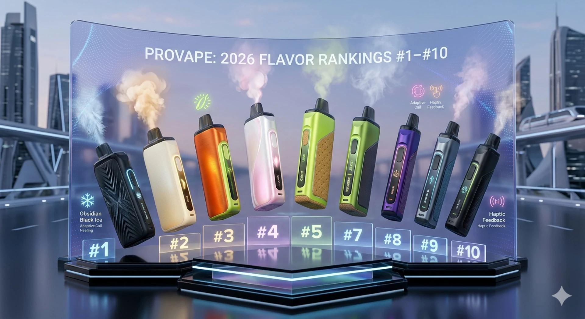 Most Popular Provape Vape Flavors in 2026 Ranked #1–#10