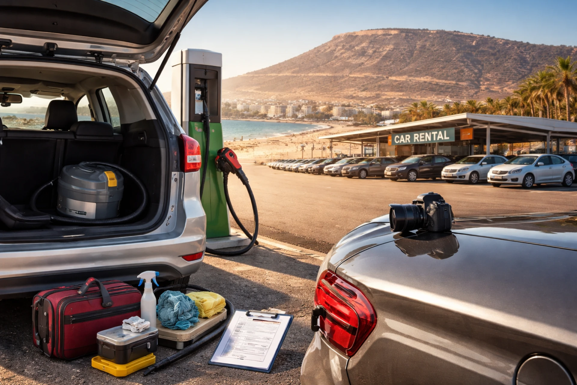 Agadir Car Rental Return Checklist: What to Clean, Refuel, and Photograph